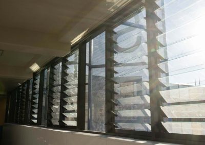 Breezway Louvres provide clear views natural sunlight and plenty of ventilation