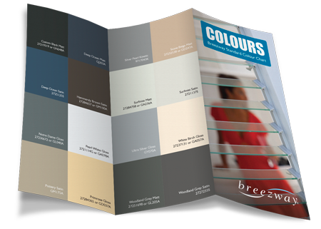 Colour Chart Breezway Louvres Australia